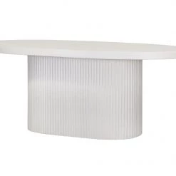 TOV Wave Concrete Dining Table Dining Room