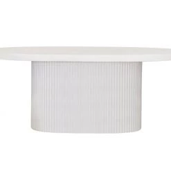 TOV Wave Concrete Dining Table Dining Room