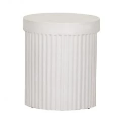 TOV Bedroom Wave Concrete Stool