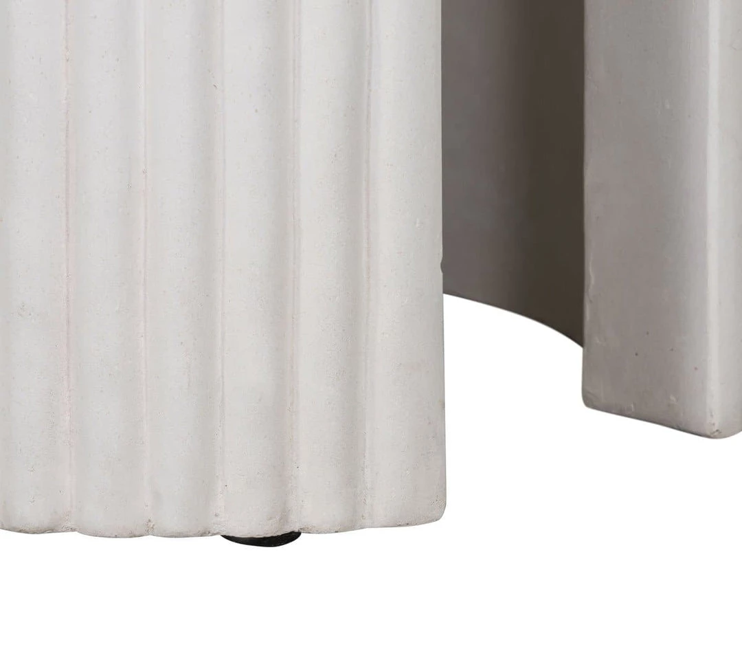 TOV Bedroom Wave Concrete Stool