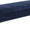 TOV Bedroom Delilah Textured Velvet Bench