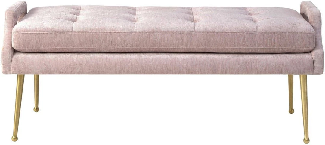 TOV Eileen Velvet Bench Bedroom