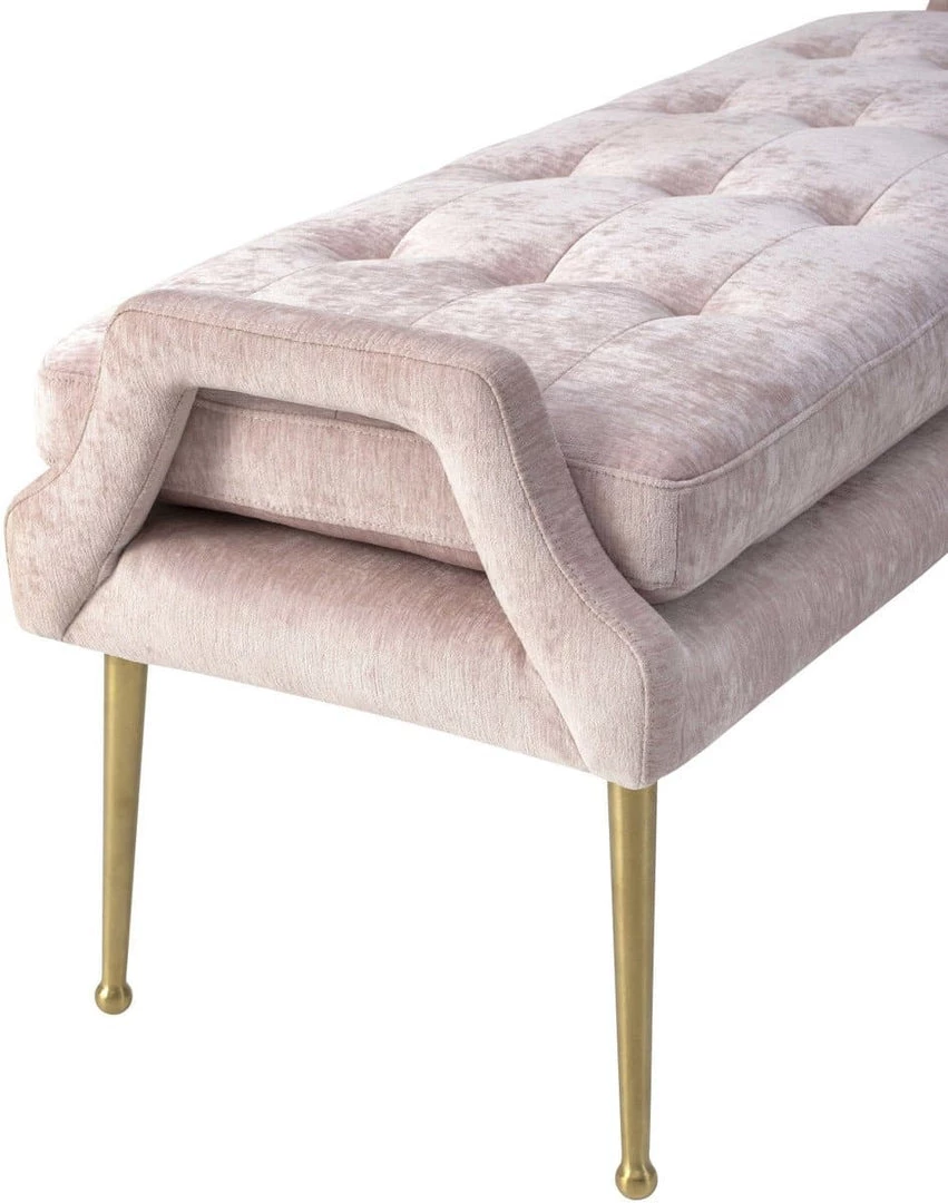TOV Eileen Velvet Bench Bedroom