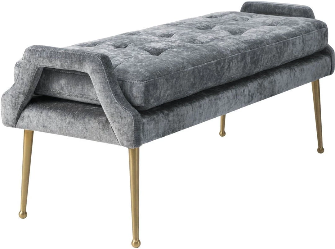 TOV Eileen Velvet Bench Bedroom