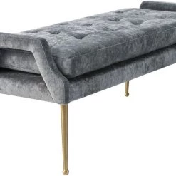 TOV Eileen Velvet Bench Bedroom