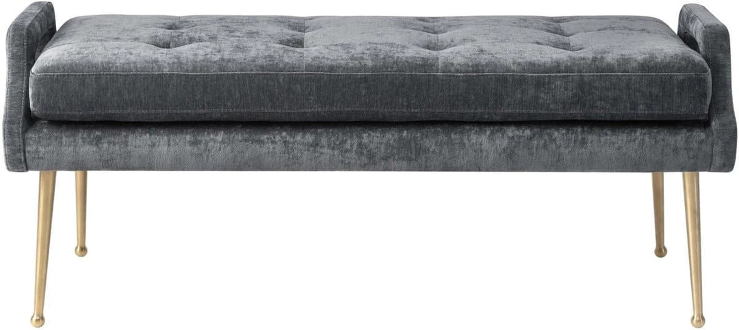 TOV Eileen Velvet Bench Bedroom