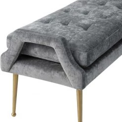 TOV Eileen Velvet Bench Bedroom