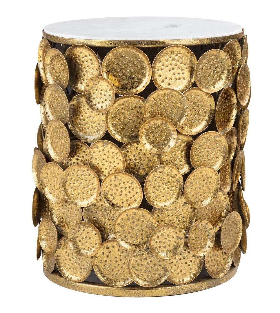 TOV Brie Marble Side Table