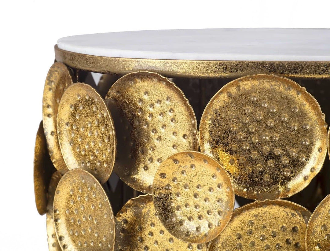 TOV Brie Marble Side Table