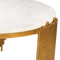 TOV Waterfall Marble Cocktail Table