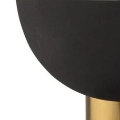 TOV Living Room Taper Marble Side Table