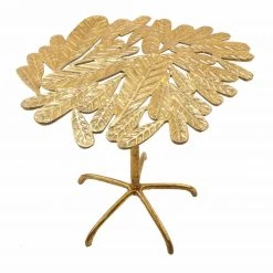 TOV Freesia Gold Side Table