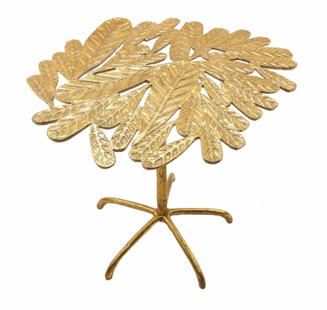 TOV Freesia Gold Side Table