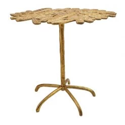 TOV Freesia Gold Side Table