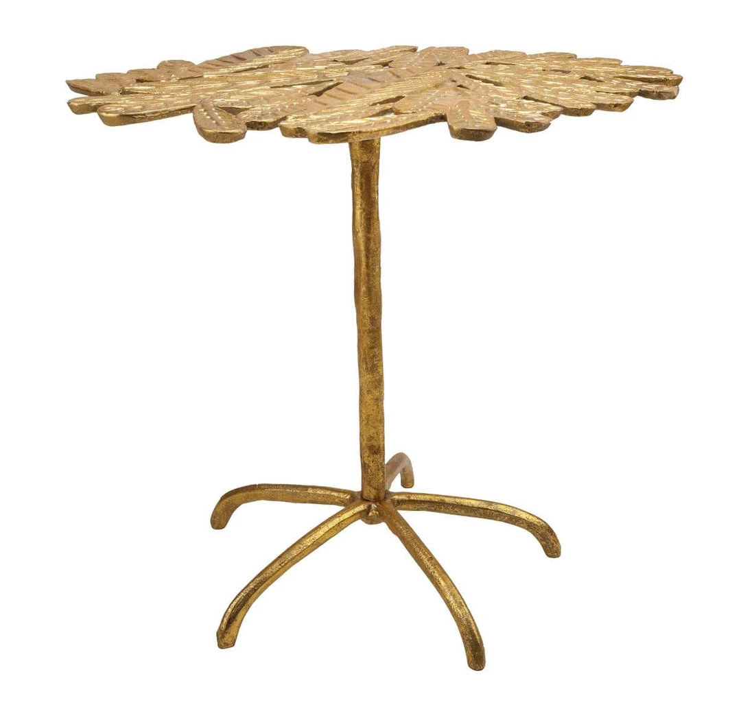 TOV Freesia Gold Side Table