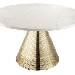 TOV Zoe Marble Cocktail Table Living Room