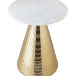 TOV Living Room Tempo Marble Side Table