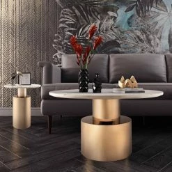 TOV Terzo Marble Coffee Table