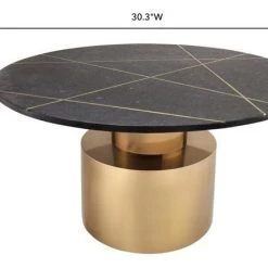 TOV Terzo Marble Coffee Table
