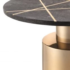 TOV Terzo Marble Side Table