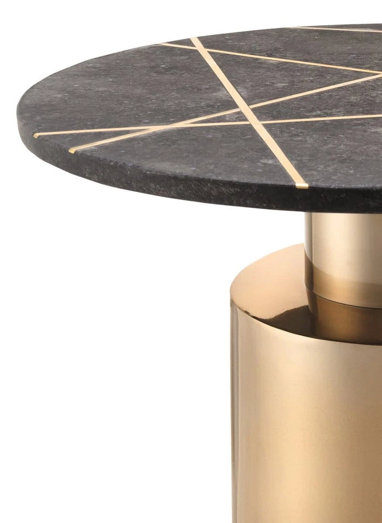 TOV Terzo Marble Side Table