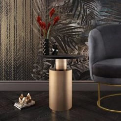 TOV Terzo Marble Side Table