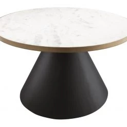 TOV Richard Marble Cocktail Table Living Room