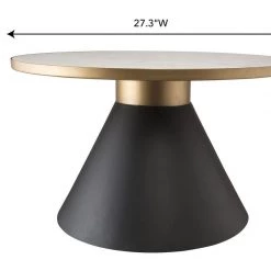 TOV Richard Marble Cocktail Table Living Room