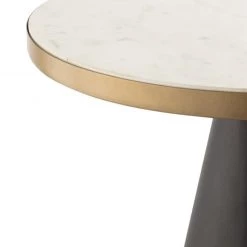 TOV Richard Marble Side Table