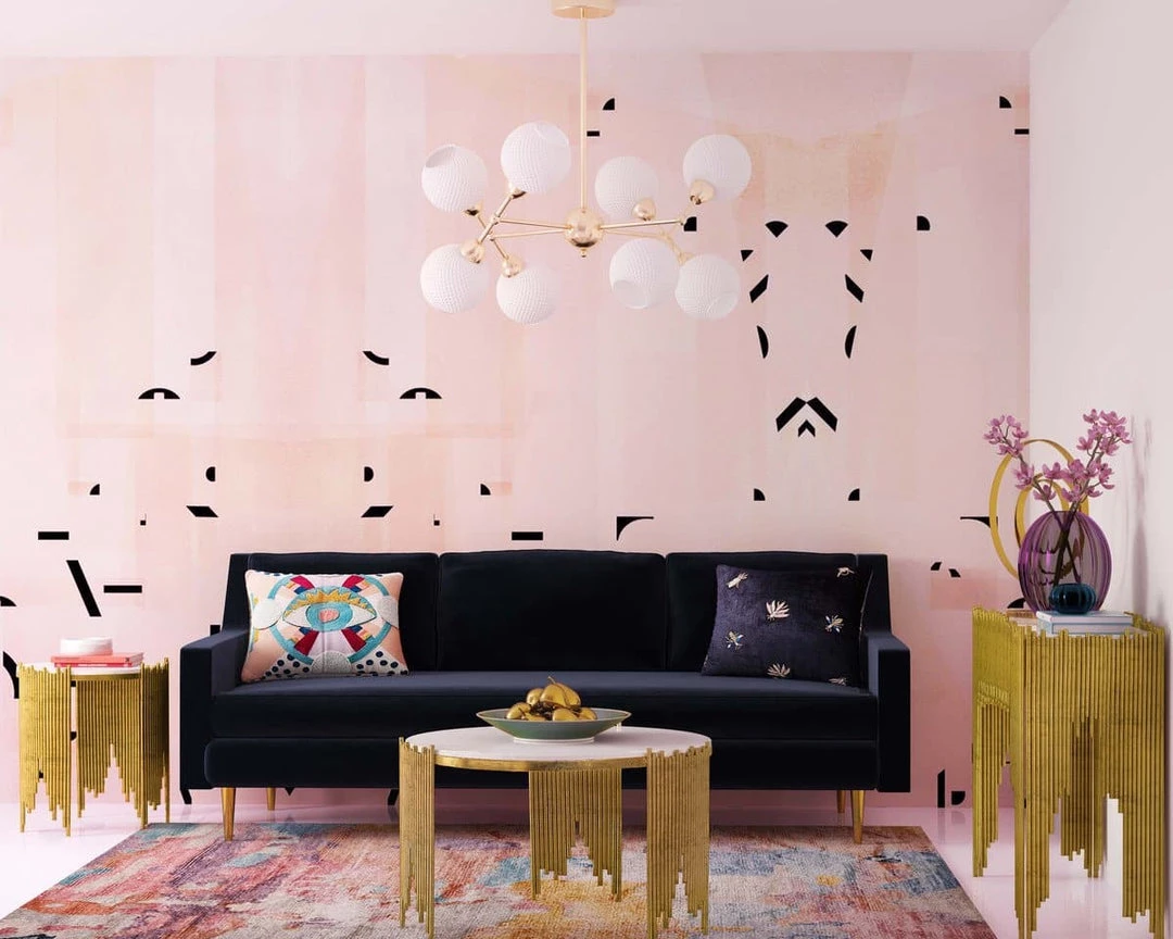 TOV Waterfall Side Table