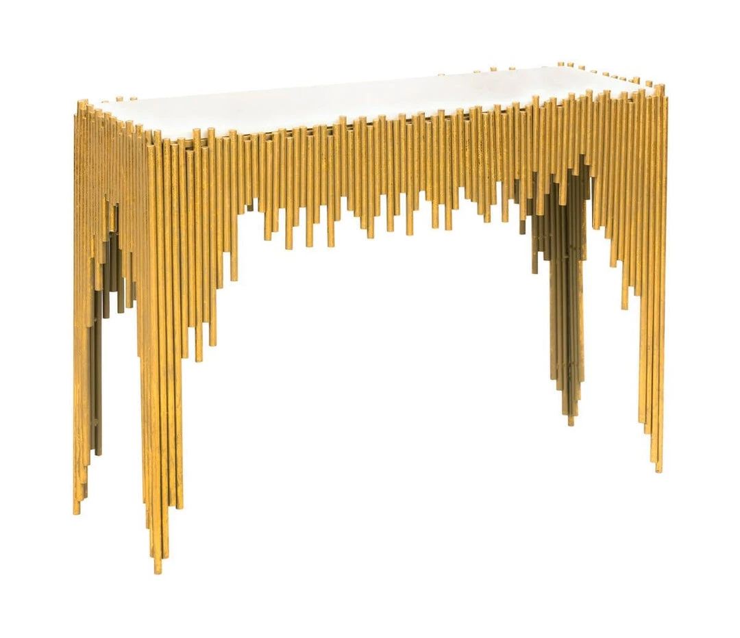 TOV Waterfall Console Table Living Room
