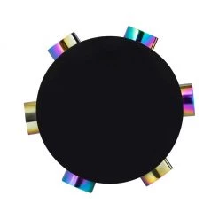 TOV Rockstar Black Side Table Living Room