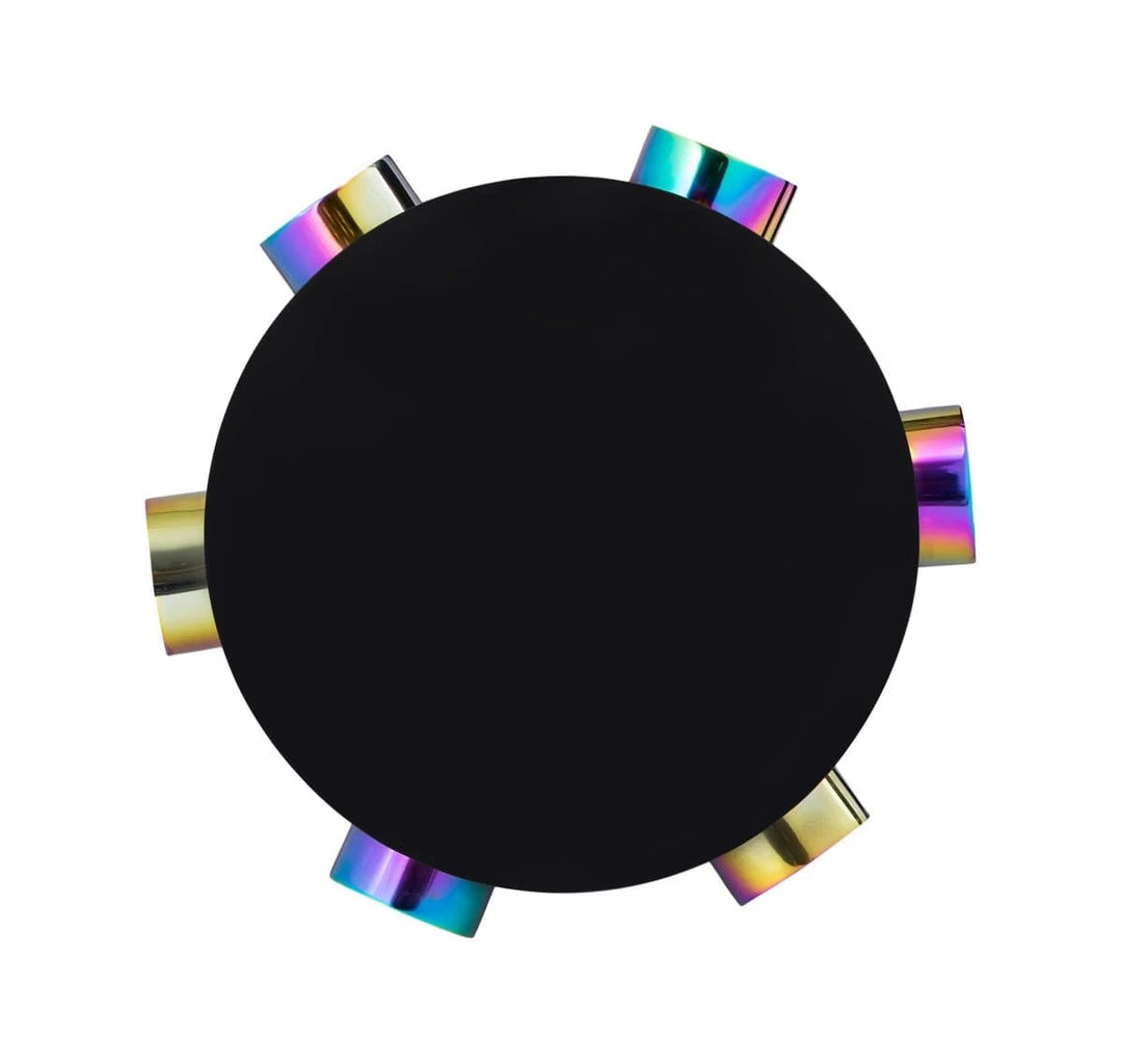 TOV Rockstar Black Side Table Living Room