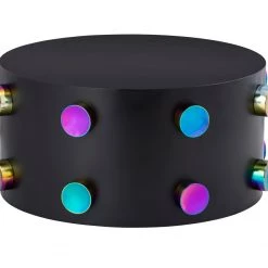 TOV Rockstar Black Coffee Table Living Room