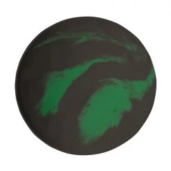 TOV Living Room Enamel Black And Green Side Table