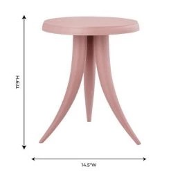 TOV Sia Textured Side Table Living Room