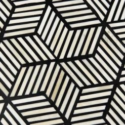 TOV Bone Inlay Side Table Living Room