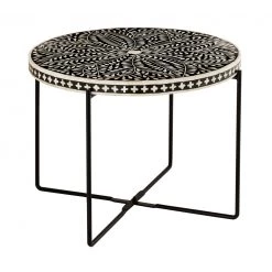 TOV Morocco Bone Inlay Cocktail Table Living Room