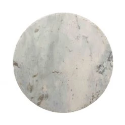 TOV Orbital White Marble Cocktail Table