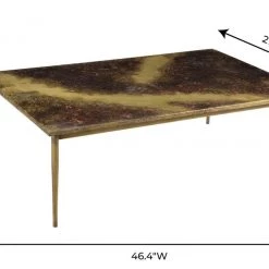 TOV Galaxy Iron Cocktail Table