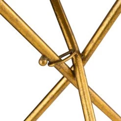 TOV Lava Blue Agate Side Table Living Room