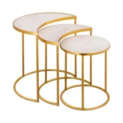 TOV Living Room Crescent Nesting Tables