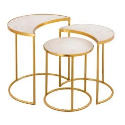 TOV Living Room Crescent Nesting Tables