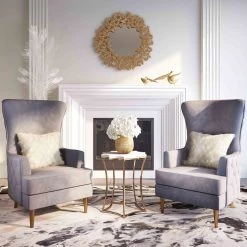 TOV Camilla Marble Side Table