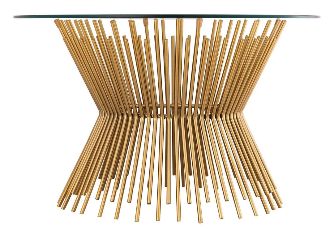 TOV Living Room Grace Glass Coffee Table