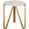 TOV Aya Marble Side Table
