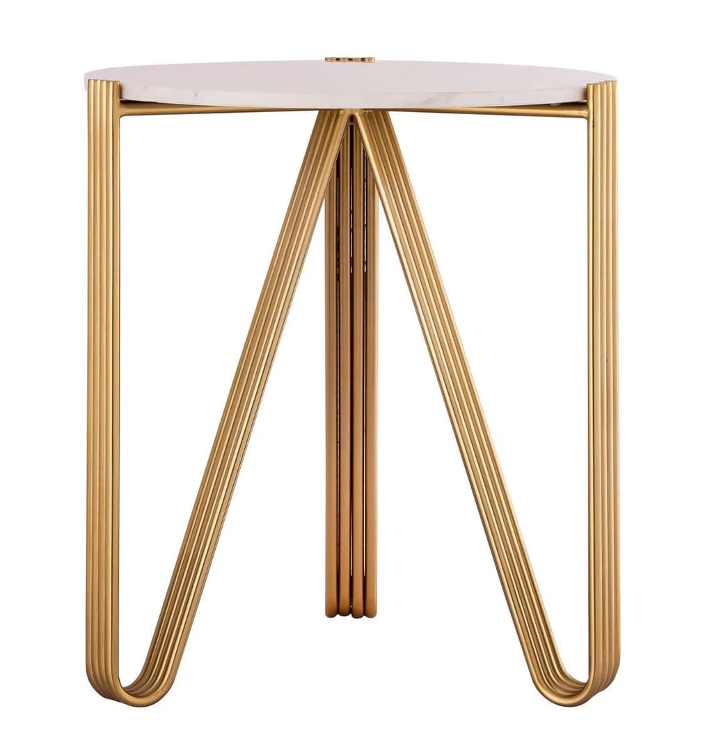 TOV Aya Marble Side Table