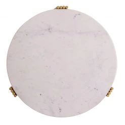 TOV Aya Marble Side Table