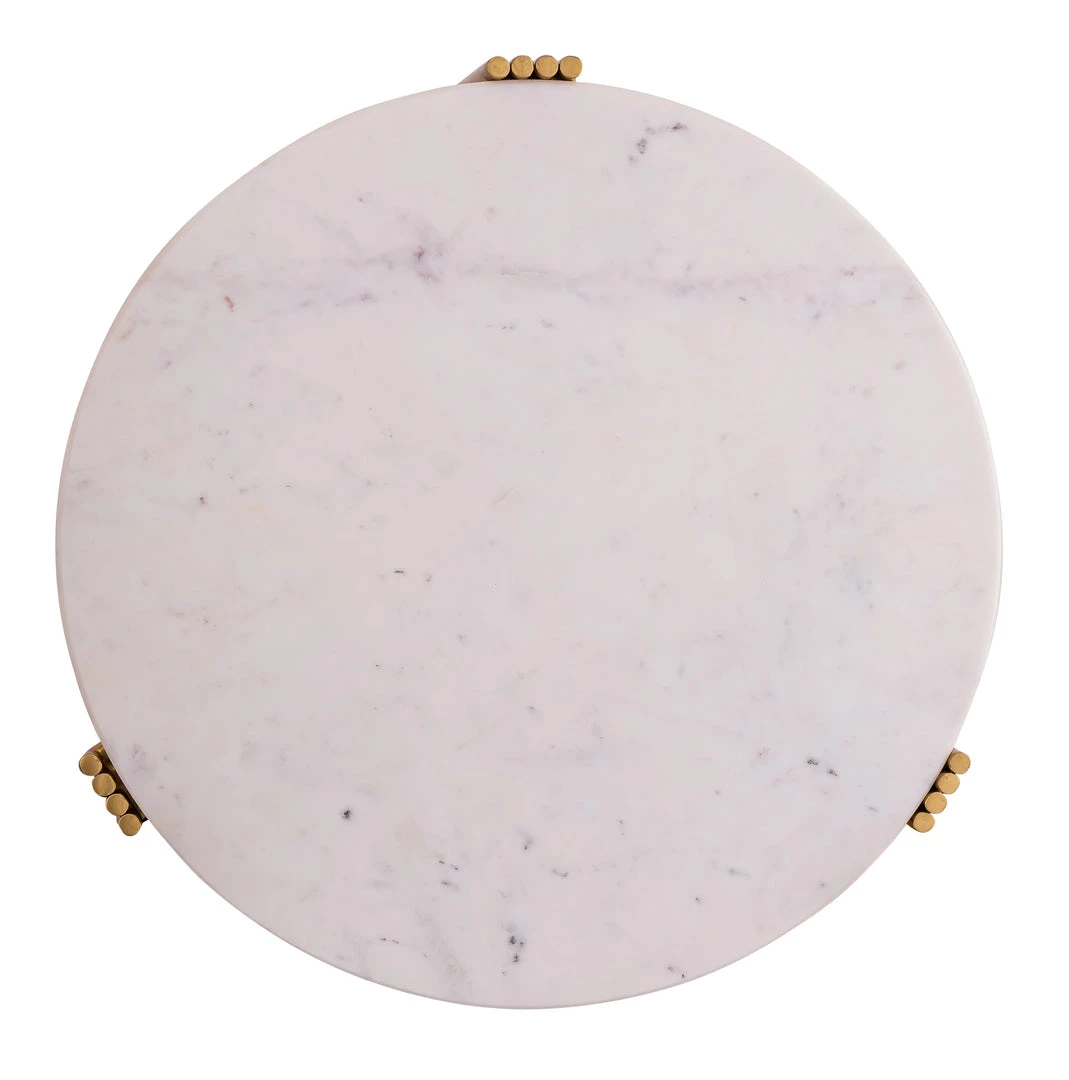 TOV Aya Marble Side Table