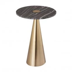 TOV Addyson Marble Side Table Living Room